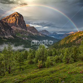 Over the rainbow by Luca Mondini - Landscapes Mountains & Hills