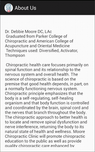 【免費健康App】Moore Chiropractic-APP點子