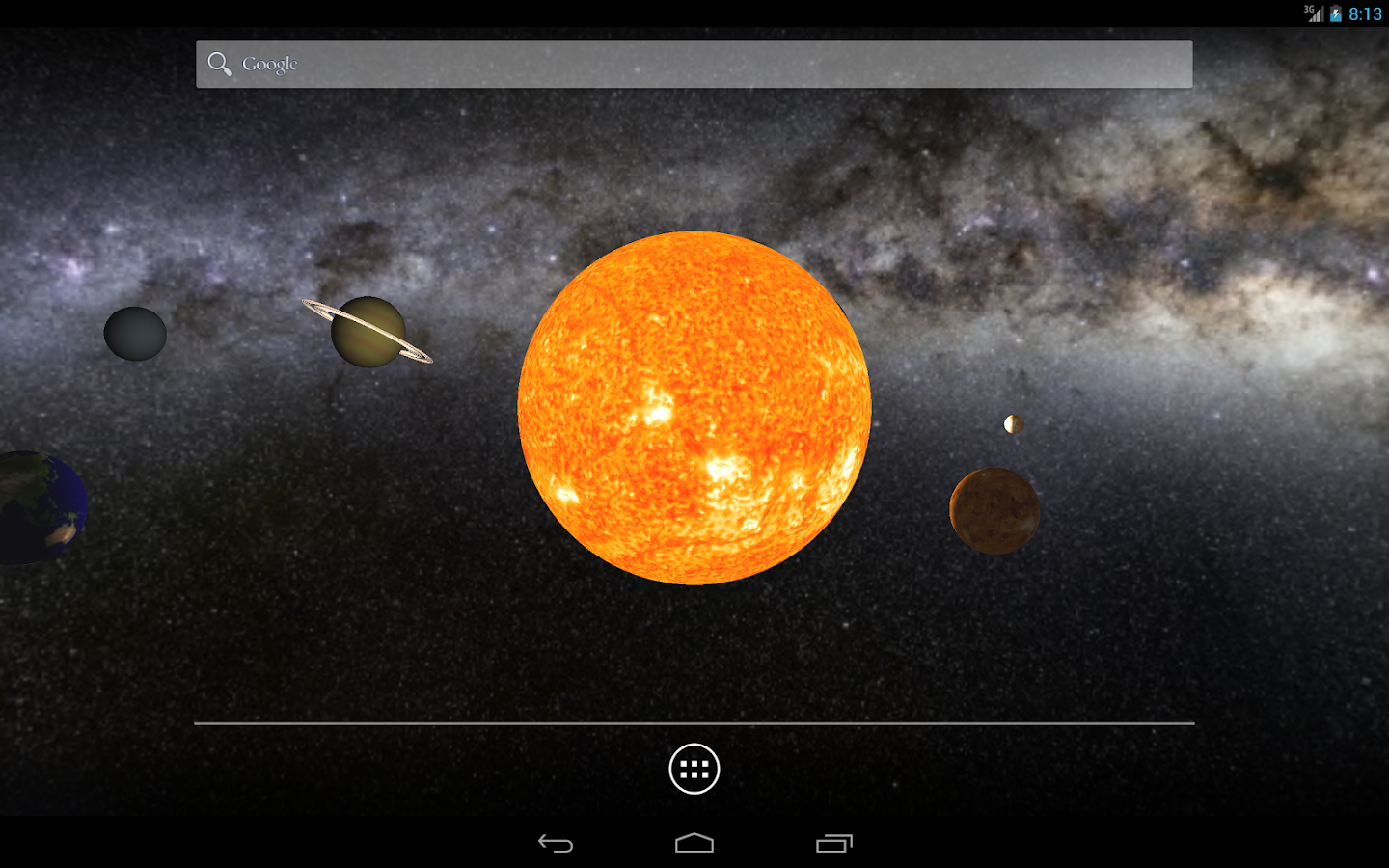Solar System Live Wallpaper 3D - Android Apps on Google Play