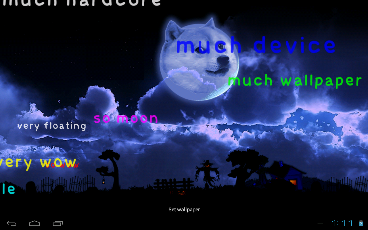 under lucky meaning born star a Android Play Apps FREE Google on Wallpaper Live  Doge