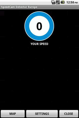 SpeedCam Detector Europe Screen 1