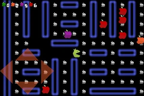 Pacdroid: Apples eater - screenshot