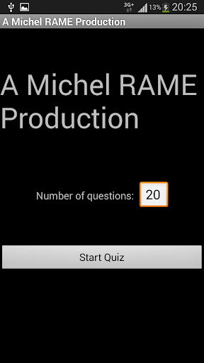 Michel RAME's english quiz1