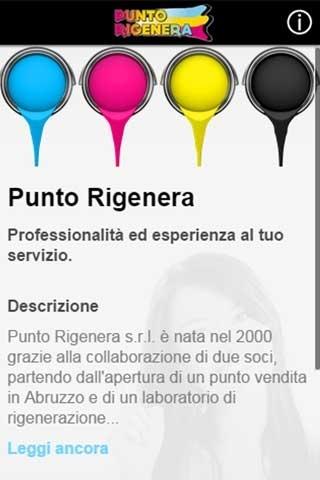 Punto Rigenera app