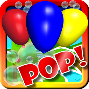 Balloon Bubble Pop 2! HD Kids logo