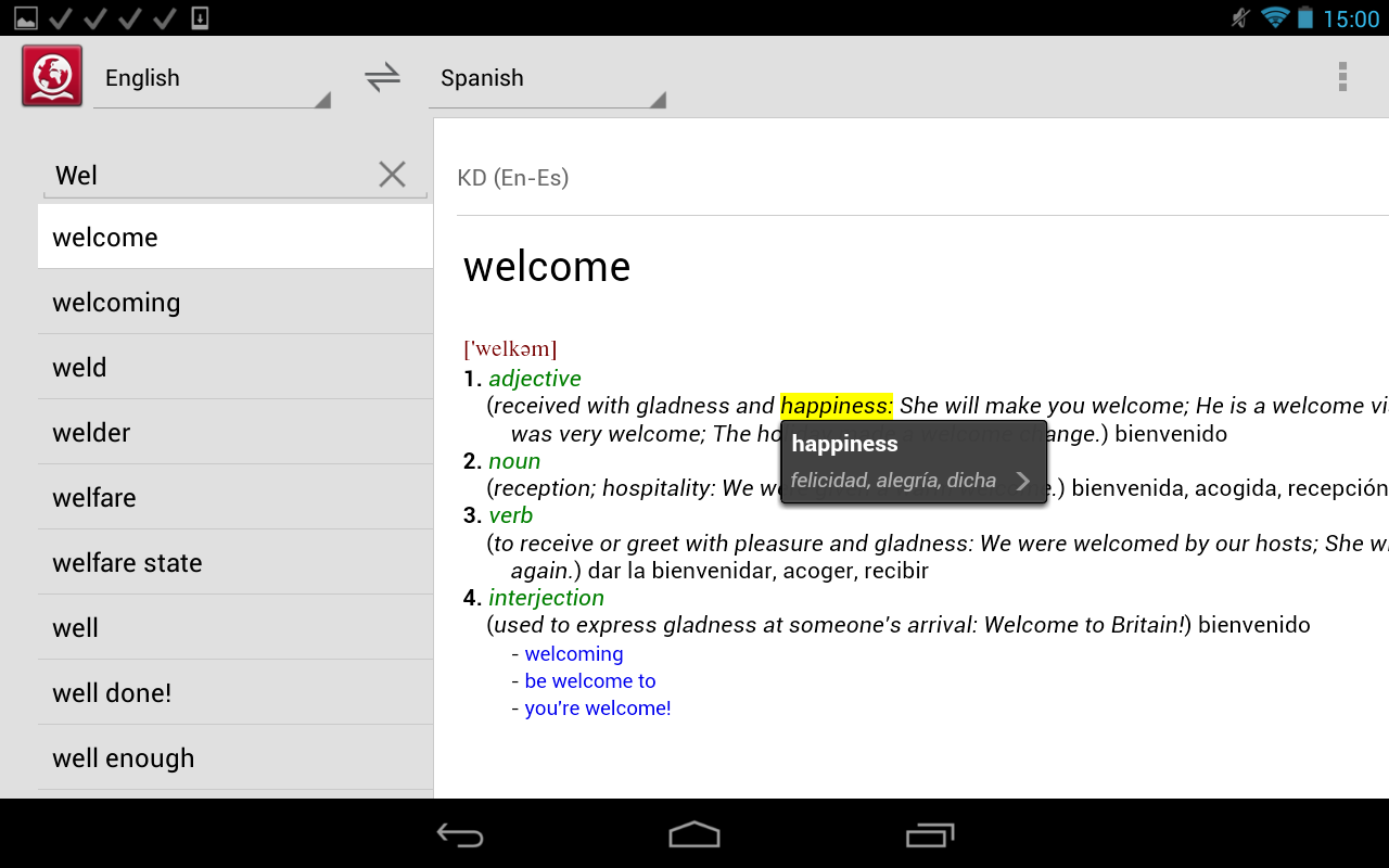 ABBYY Lingvo Dictionaries - screenshot