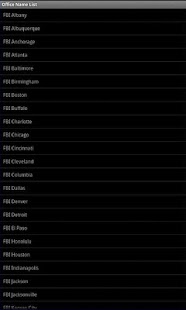 Lastest FBI Field Offices for Tablets APK