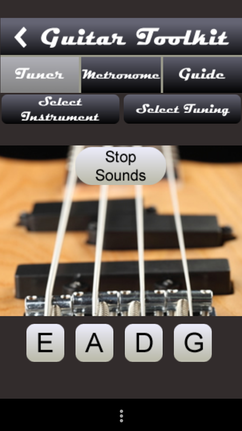 Guitar Toolkit Screen 2