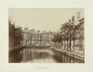 Gezicht op de Gouden Bocht in de Herengracht ter hoogte van de Nieuwe Spiegelstraat, waarschijnlijk gezien vanaf de Vijzelgracht