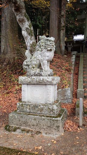 瓜巣神社　狛犬