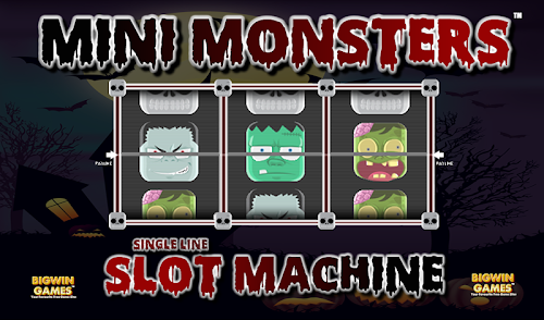 Android application Mini Monsters Slot Machine HD screenshort