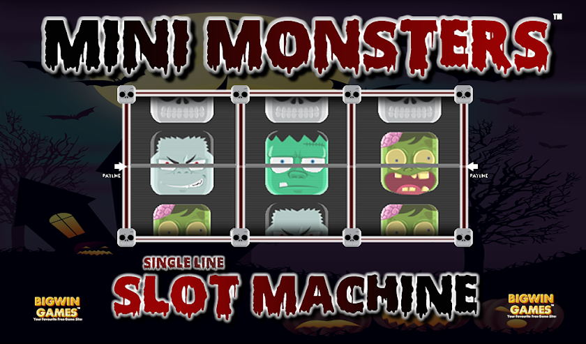 Mini Monsters Slot Machine HD Screen 1