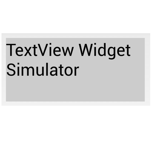 TextView Widget Simulator 工具 App LOGO-APP開箱王