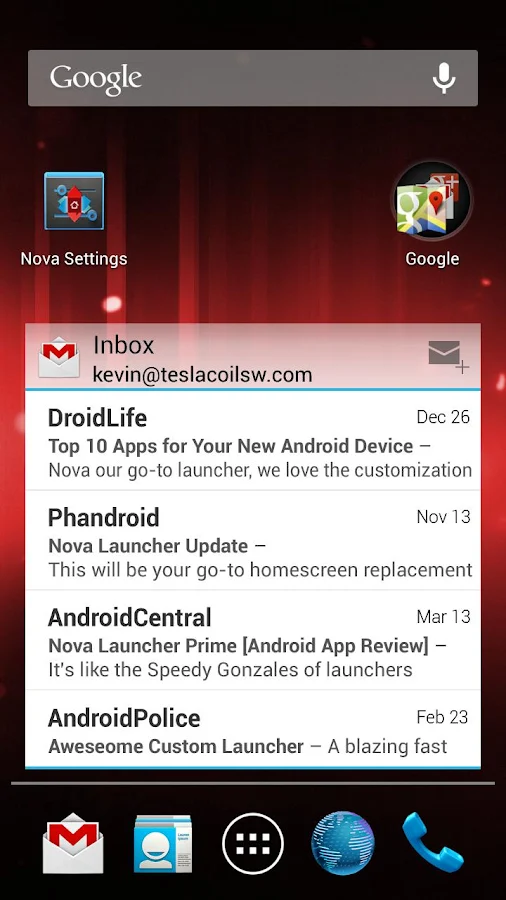 Nova Launcher Prime - screenshot