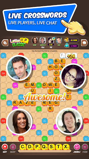 Letter UP: Live Word Game HD