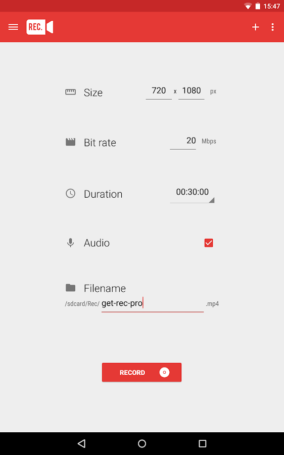   Rec. (Screen Recorder)- screenshot 
