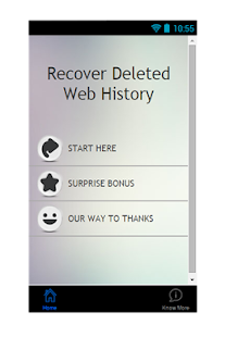 Free Recover Delete Web History Tip APK for PC