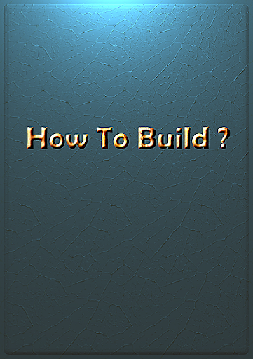 How To Build Something