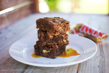 Twix Brownies