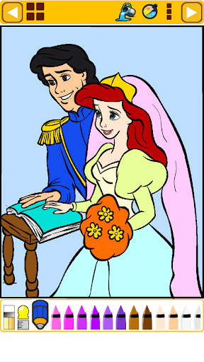 【免費教育App】Coloring Book : Princess Part5-APP點子