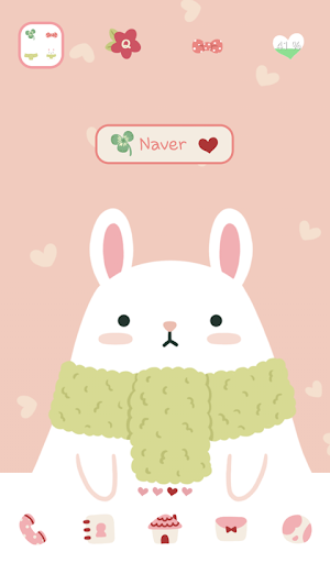 rabbit and carrot dodol theme