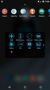 Dark Blue Theme for TSF Shell Screenshots 1