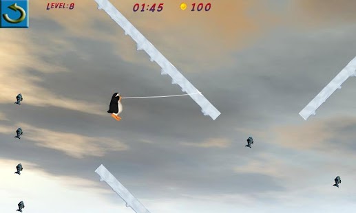 【免費街機App】Swinging Penguin-APP點子