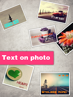 Texts on Photo