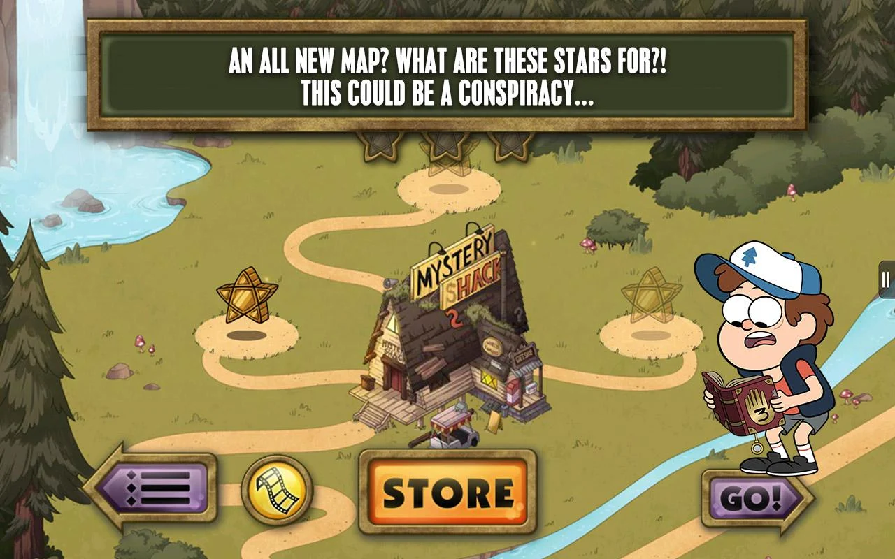 Gravity Falls Mystery Attack - screenshot