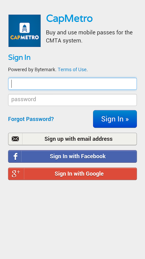 CapMetro - screenshot
