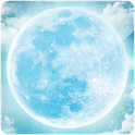 3D Moon icon