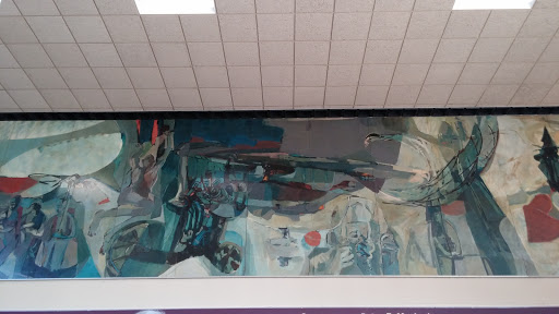 Springfield Airport Wall Mural