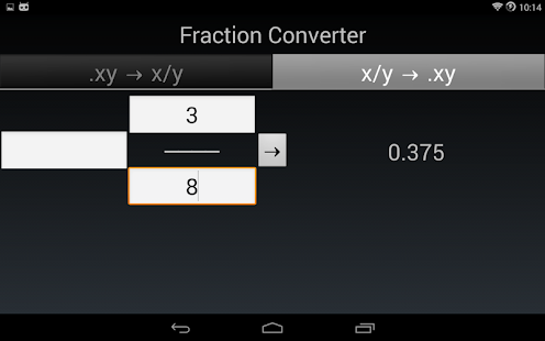 Fraction Converter Screenshots 0