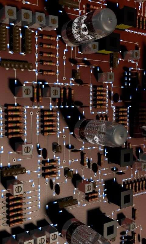 Old Circuit live wallpaper Screen 2