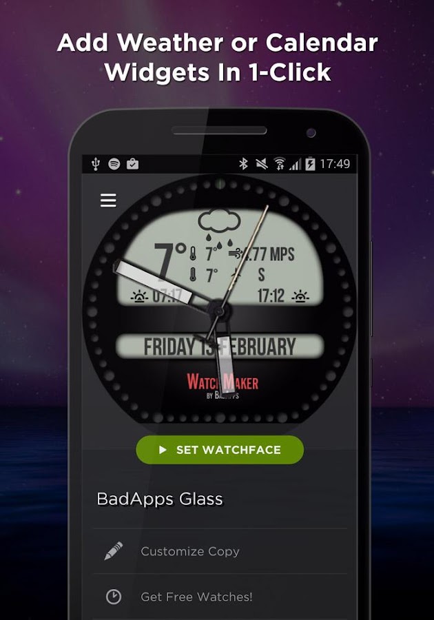 WatchMaker Premium Watch Face Screenshot 4