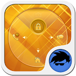 Cover Image of Download Gold Lock Screen 1.3 APK