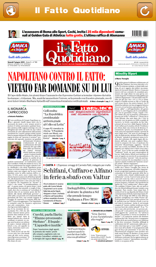 Giornali Oggi Italy Newspaper Screen 2
