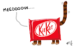 a KitKat cat