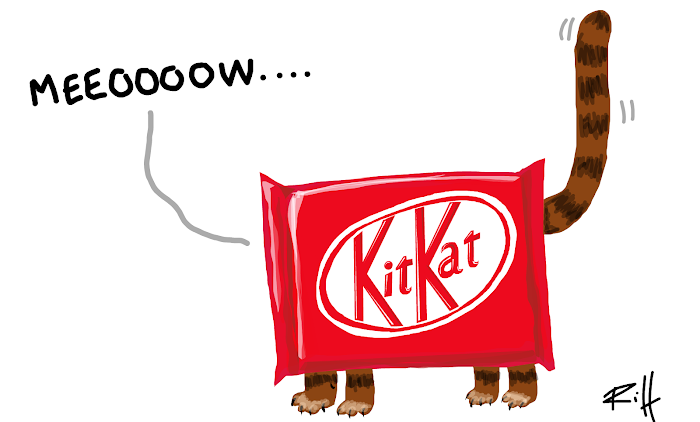 a KitKat cat
