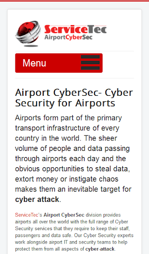 Airport Cyber Security