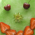 Berries and fruits wallpapers logo