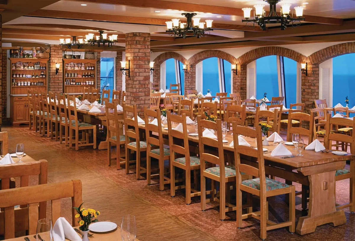 Norwegian-Jewel-Dining-LaCucina-Kitchen - Look for casual dining, Italian cuisine and amazing ocean views at La Cucina aboard Norwegian Jewel.
