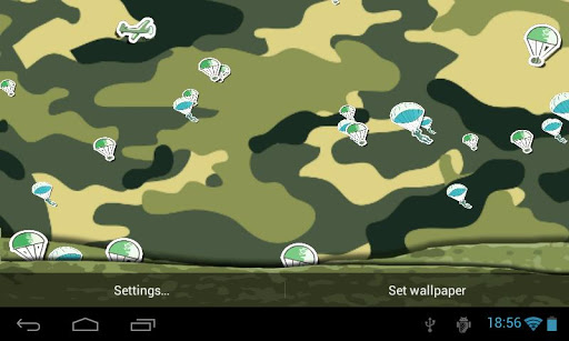 Military attack Live wallpaper