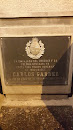 Placa Homenaje Carlos Gardel