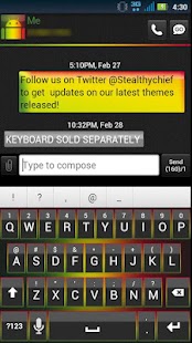 Free GO SMS Clean Marley Theme APK for PC
