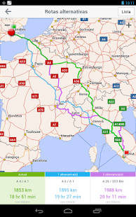 Copilot Premium Europa GPS App - screenshot thumbnail
