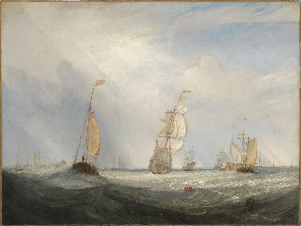 Helvoetsluys The City Of Utrecht 64 Going To Sea Turner Joseph Mallord William Google Arts Culture