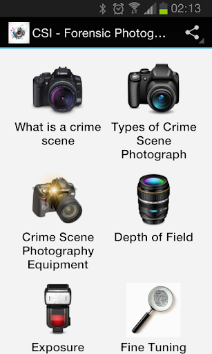 CSI - Forensic Photography