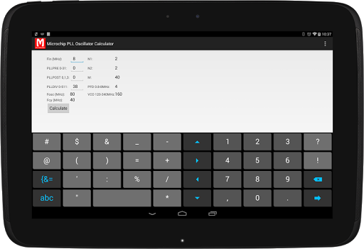 【免費工具App】Microchip PLL Calculator-APP點子