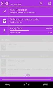 How to install SOFT PURPLE CM \ AOKP THEME lastet apk for bluestacks